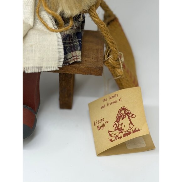 VTG Lizzie High Abigail Bowman Figurine Going Across Town w/ Cat 9.5 Collectible - Picture 4 of 8